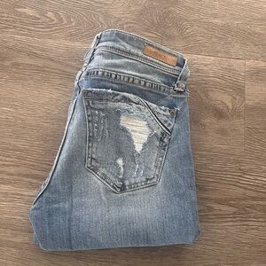 Women’s Buckle Black Skinny Jeans Fit 53